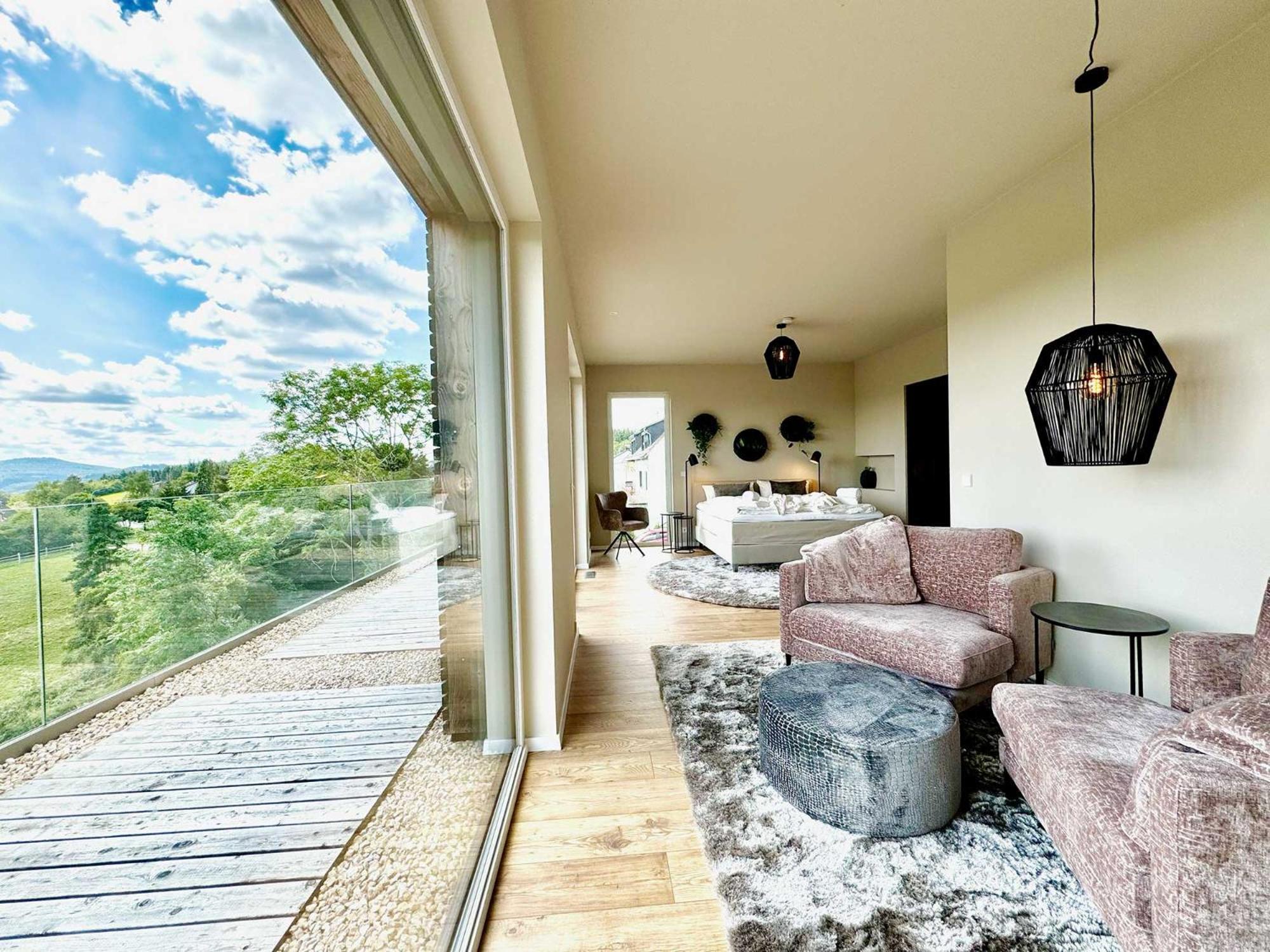 Luxapart Eifel Mit Privater Sauna Harscheid Exterior photo